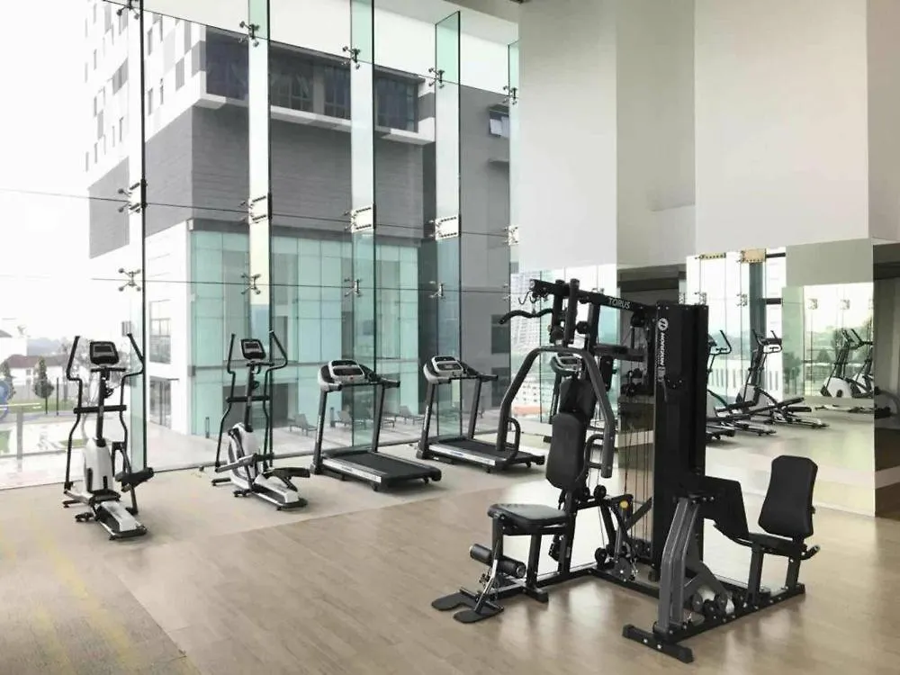 Setia Sky 88 Up To 6 Pax !!! 2Bedroom Apartment With Extra Bed Johor Bahru