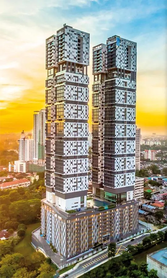 Setia Sky 88 Up To 6 Pax !!! 2Bedroom Apartment With Extra Bed Johor Bahru Malezja